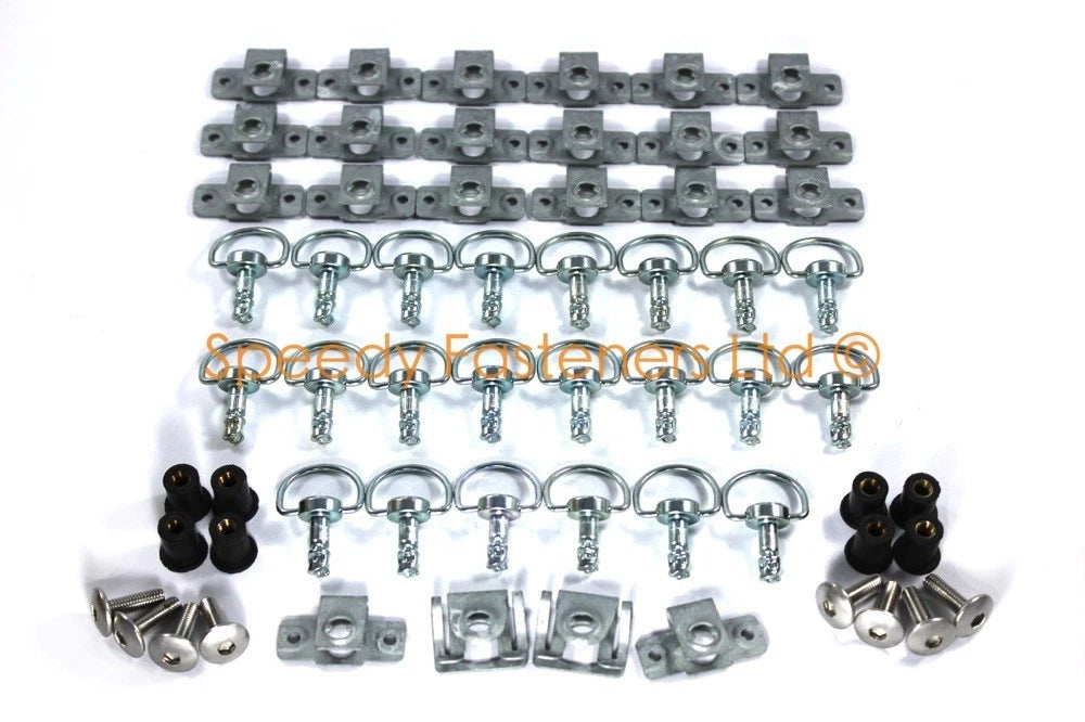 Full Fairing Bolt / dzus Quick Release Fastener Clips for KTM RC8 (2008–2010)