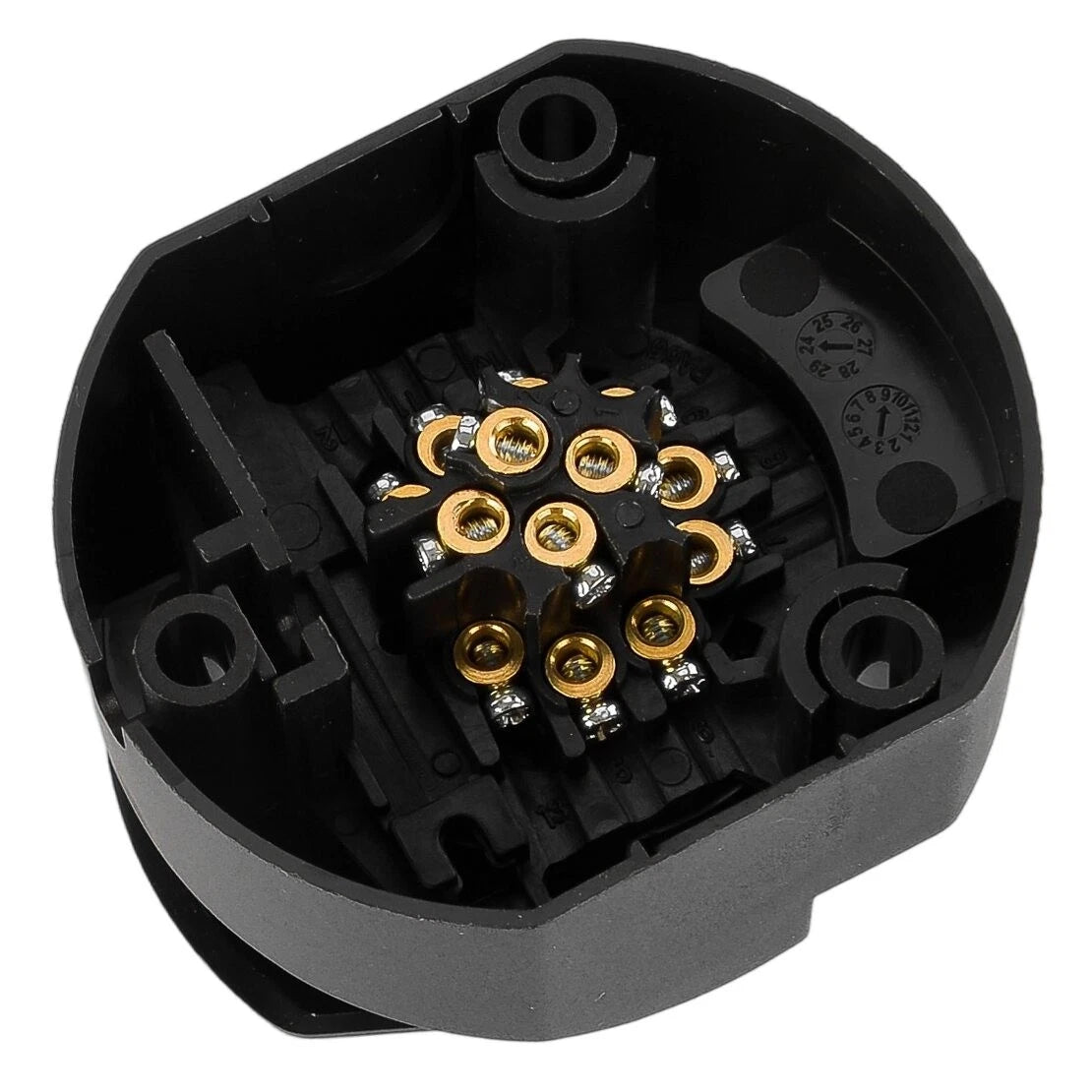 12V 13-Pin Electric Towing Plug Adapter for Car Truck EU