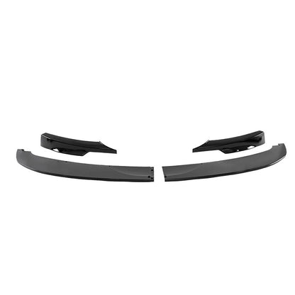 Glossy Black Front Lip Spoiler for BMW 3 Series E90 E91 (2009-2012)