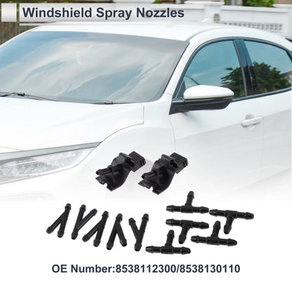 5 Pcs Washer Nozzle & Hose Connector for Toyota