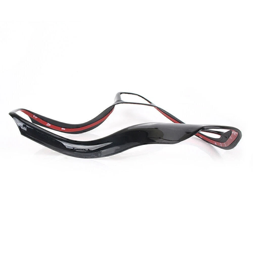 Black Steering Wheel Cover Trim for Benz A B C E S Class GLA GLC