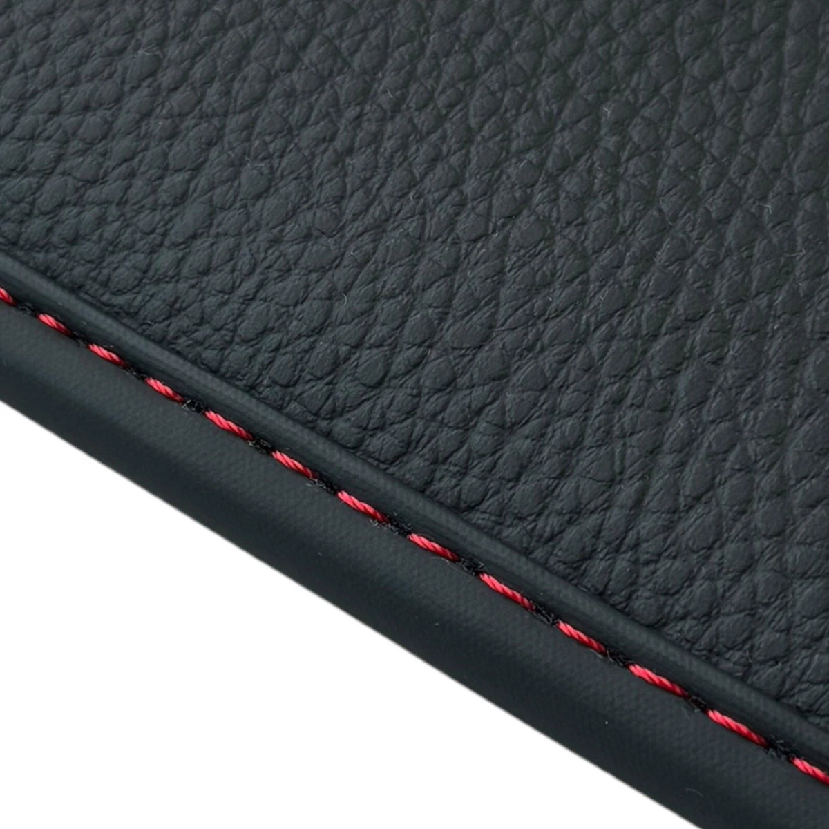 Black Sheepskin Floor Mats for Ferrari Roma (2021-2023)