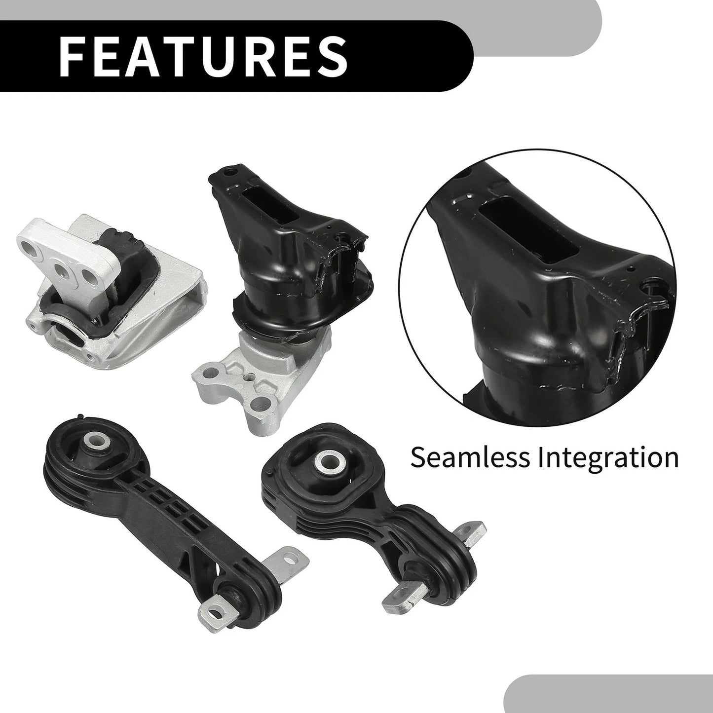 Engine Torque Strut Mount Set for Honda Civic (2006-2010)