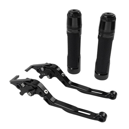 Black Extendable Brake Clutch Levers Grips for BMW R1200GS ADV (2004-2018)