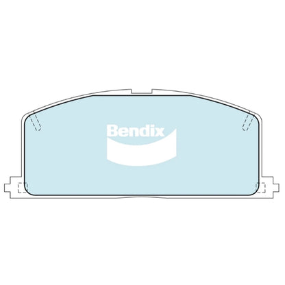 GCT Front Brake Pad Set for Toyota Corona (1987–1992)
