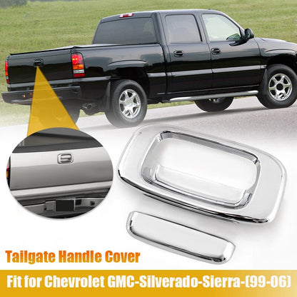 Tailgate Handle Cover for 1999-2006 Chevy Silverado GMC Sierra 1500 Caps