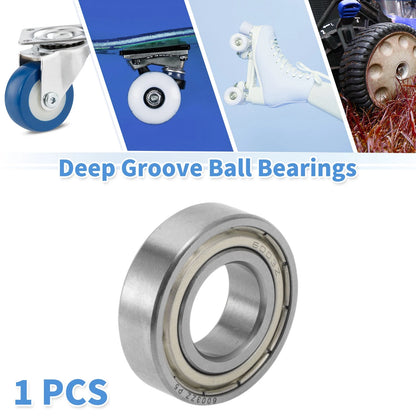 Deep Groove Ball Bearings 17x35x10mm Lubricated Bearings for Make Model