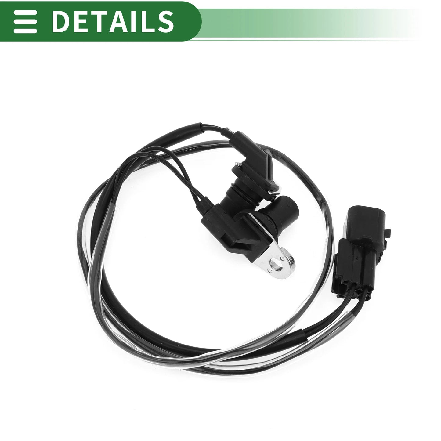 Generator Speed Sensor for Mitsubishi Galant (1993-1997) 1 Pc Black