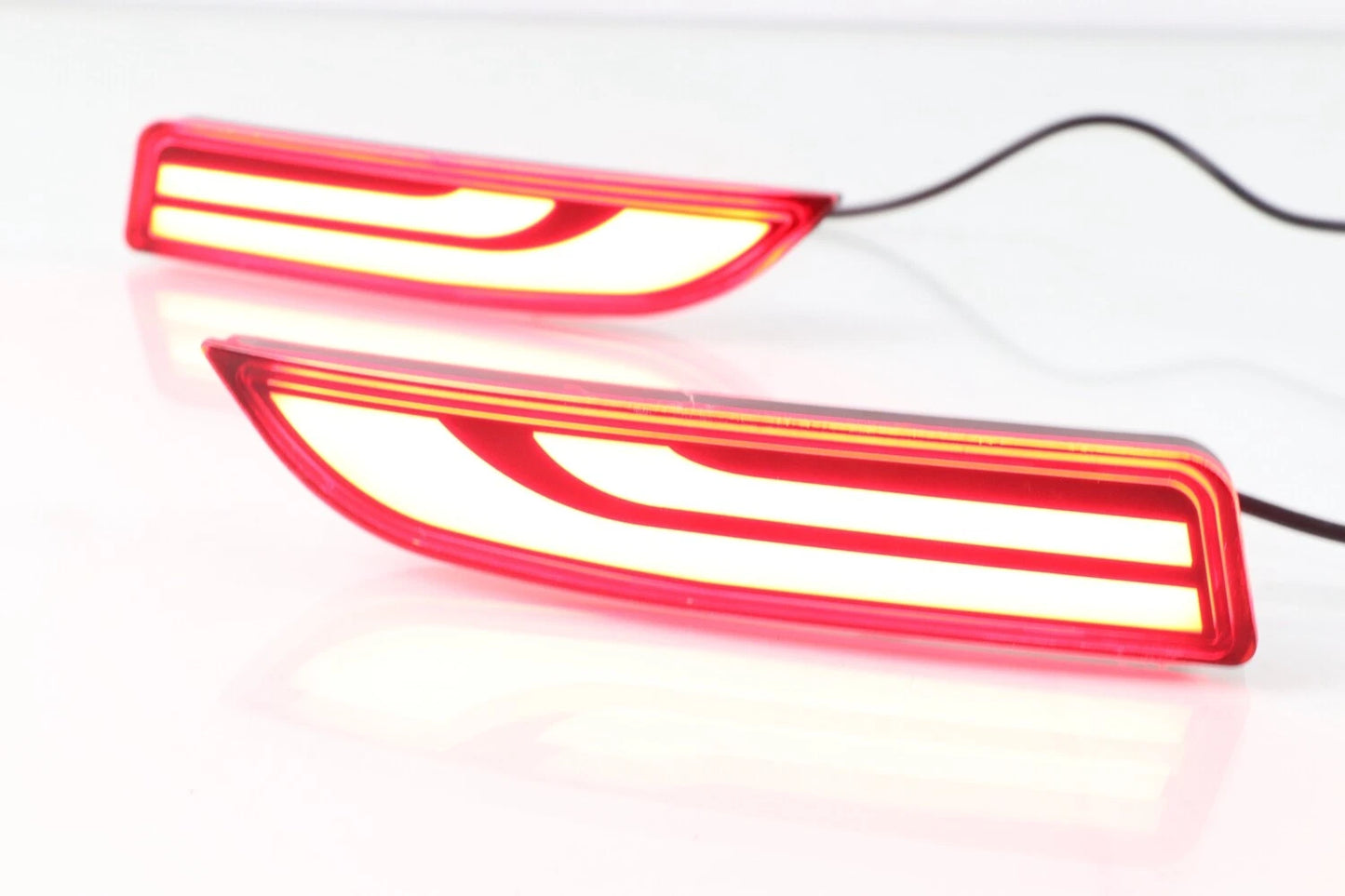 Rear Bumper Reflector for Toyota Avalon 2018-2022 (2 x Red LED Lights)
