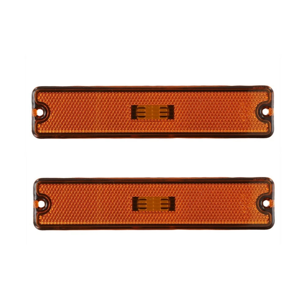 Front Bumper Side Marker Lights for Jeep Wrangler YJ (1987-1995)