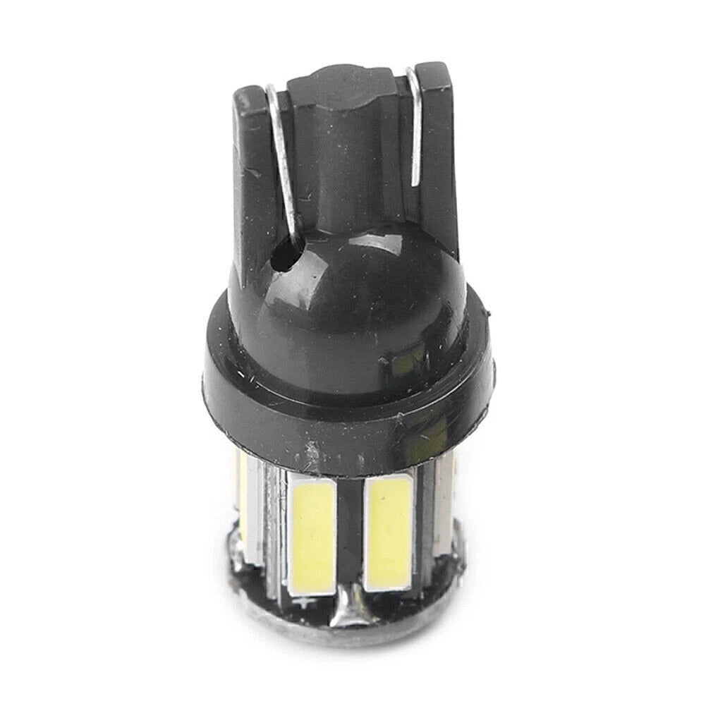 1x T10 7020 White LED 10SMD Dome Map Light Bulb for Car (No Year Specified)
