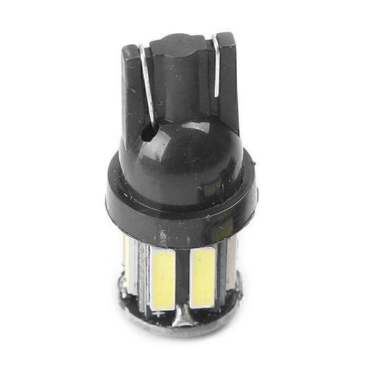 1x T10 7020 White LED 10SMD Dome Map Light Bulb for Car (No Year Specified)
