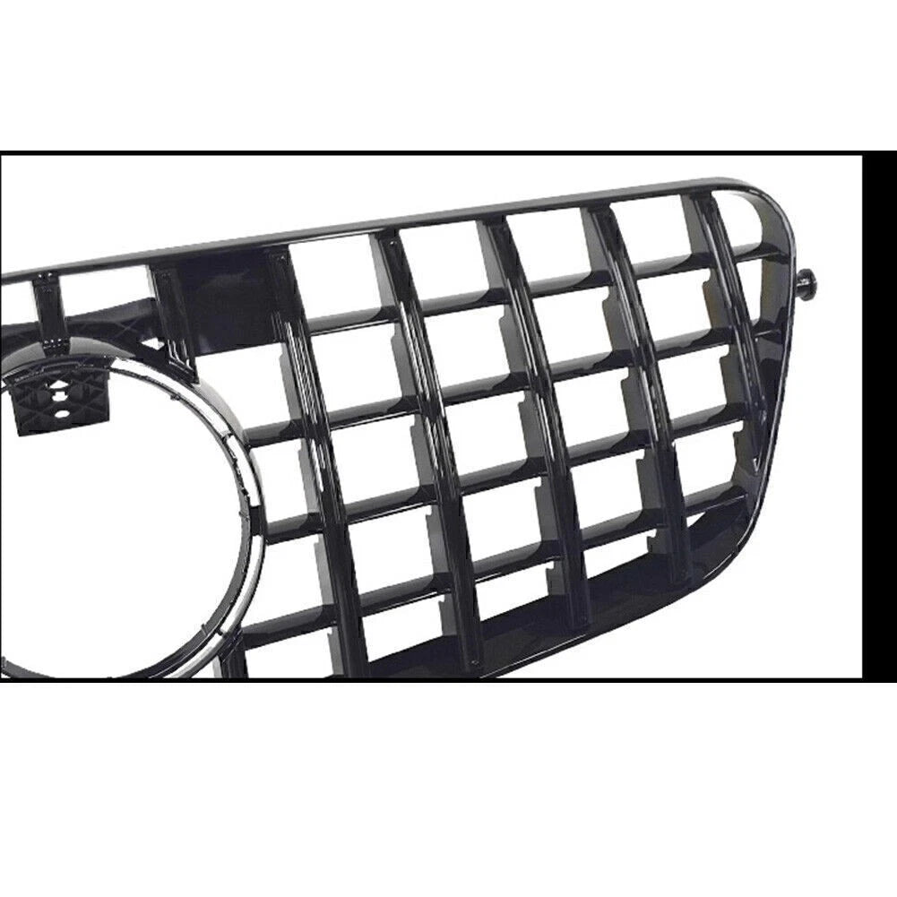 Gloss Black Front Grille for Mercedes Benz E-Class W212 4D (2010-2013)
