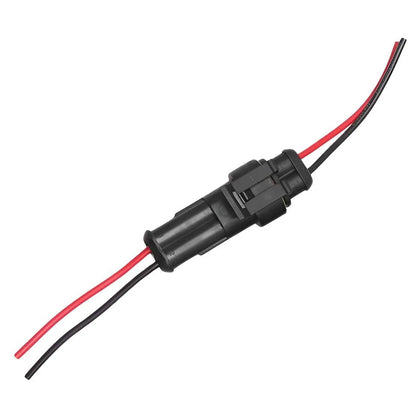 2 x Pin Connector Plug for Set Electrical Cable