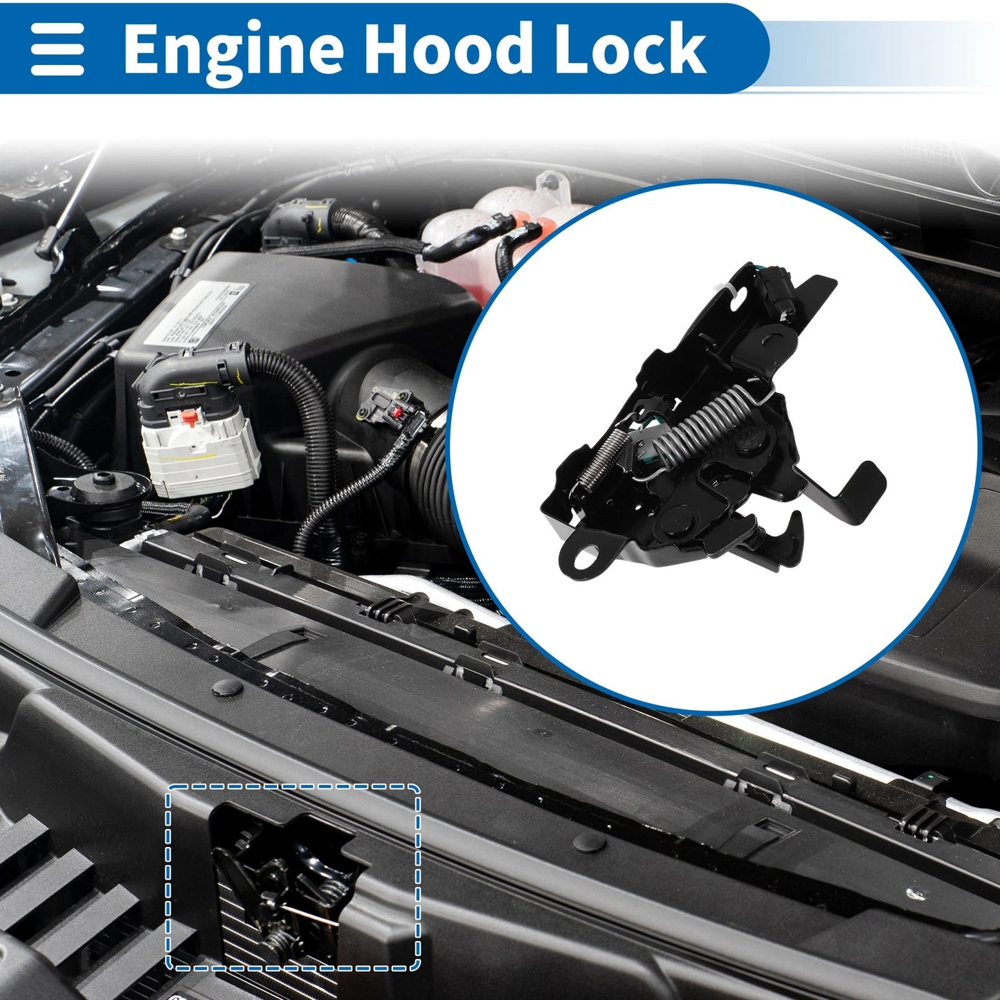 Bonnet Latch Assembly for Toyota Camry (2018-2022) - 1 x Quality Replacement