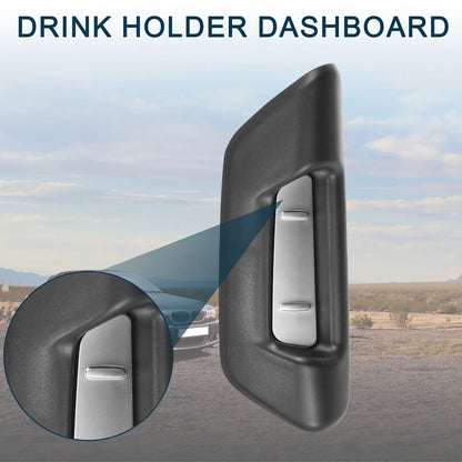 Cup Holder for BMW X1 2013-2015 2 x Drink Holders Black