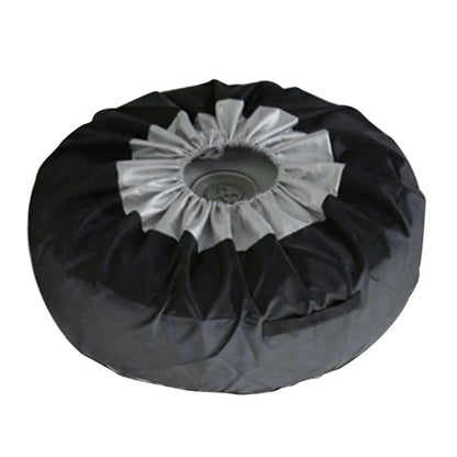 4 x Waterproof Spare Tire Storage Covers for Car - Fits Most Models