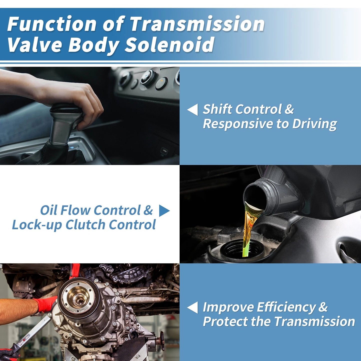 Valve Body Solenoid for Dodge 62TE