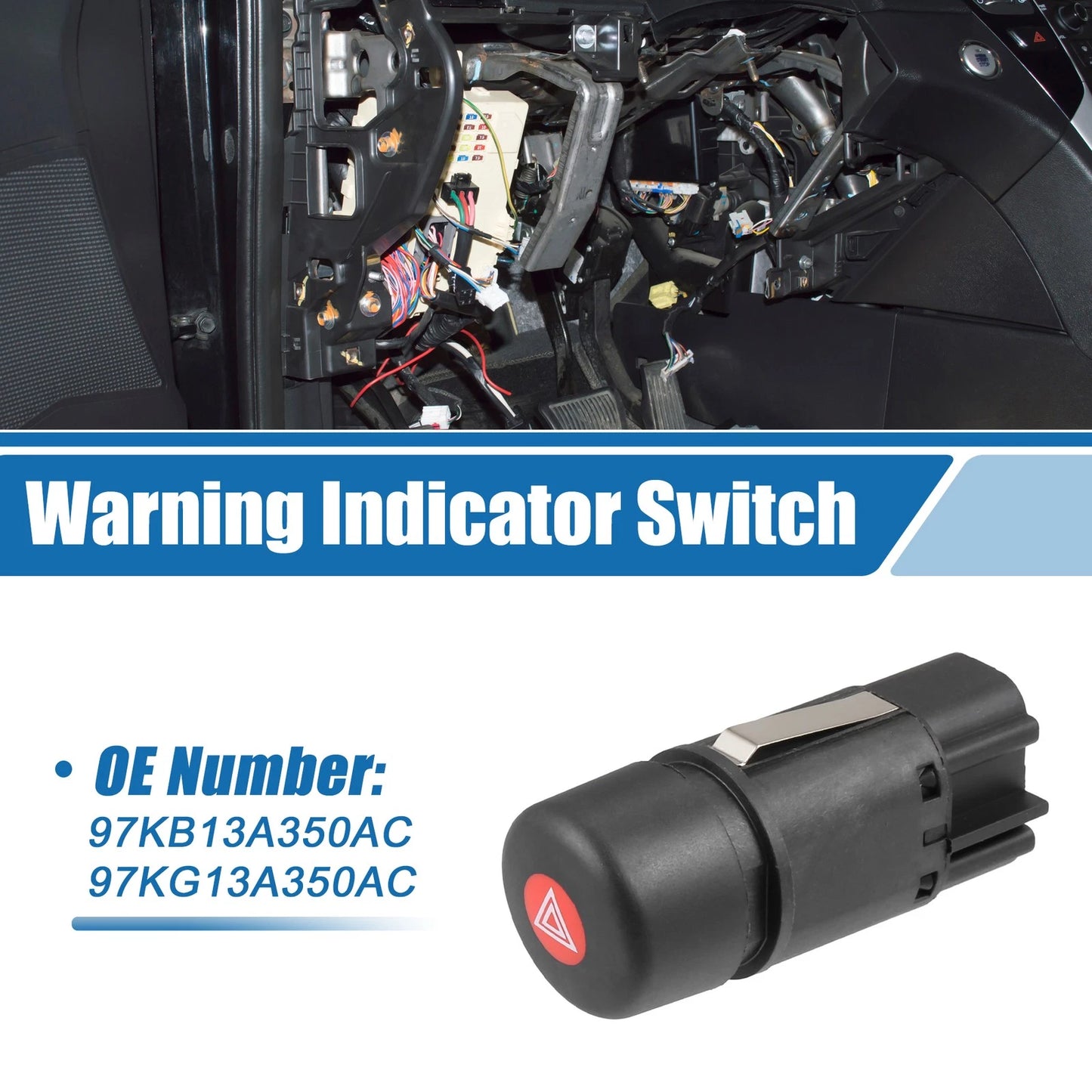 Warning Indicator Switch for Ford Transit MK6 (2000-2006)