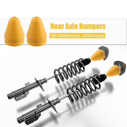 Rear Jounce Bumper 2 x Axle Bumpers for Jeep Grand Cherokee (2011-2023)