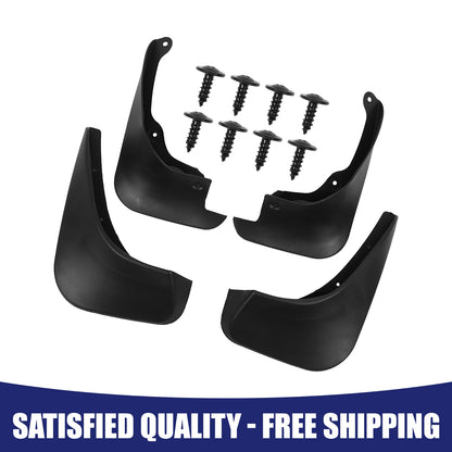 Splash Guards Mud Flap for Toyota Yaris (2006-2020) - 1 x Set with Screws