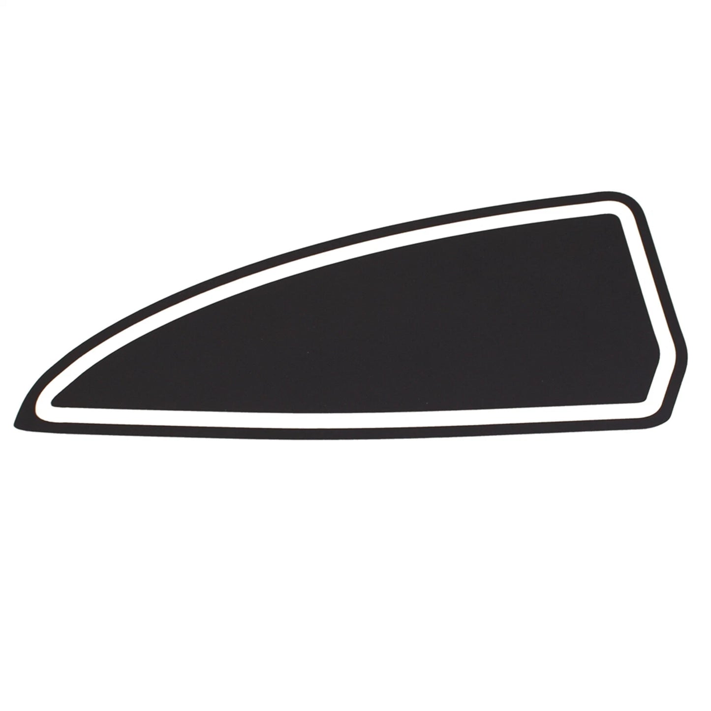 Rear Pillion Seat Cowl for BMW R Nine T Pure (2014-2021) - Black Stickers