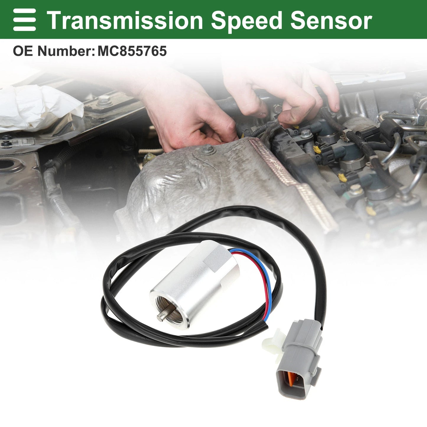 Transmission Speed Sensor for Mitsubishi Fuso Truck (MC855765)