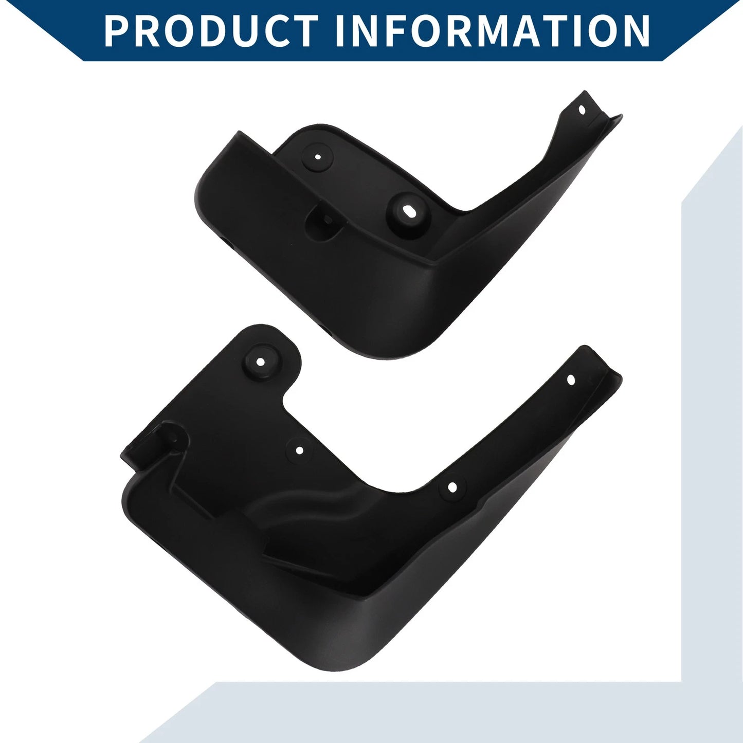 Mud Flaps Splash Guards Set for BMW X4 (2014-2018)