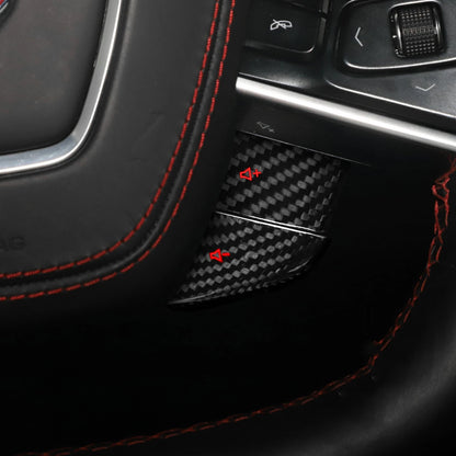 Steering Wheel Switch Cover for Chevrolet Corvette C8 (2020-2022) Red