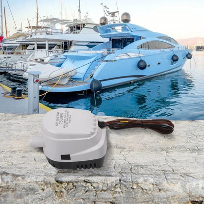 Automatic Bilge Pump 750GPH 12V/24V with Float Switch for Boats/RV