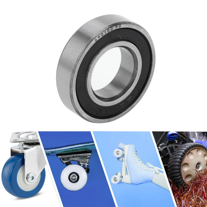 Deep Groove Ball Bearings 12x24x6mm 1 Pc for Scooter Skateboard Wheel