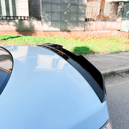 Gloss Black Rear Boot Spoiler Lip for BMW 5 Series E60 (2004-2010)
