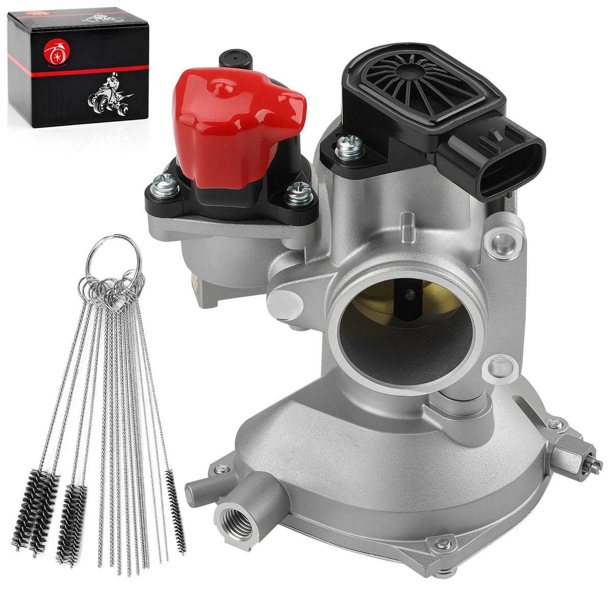Throttle Body Assembly w/ Clean Brushes 2x4 for Polaris Hawkeye 325