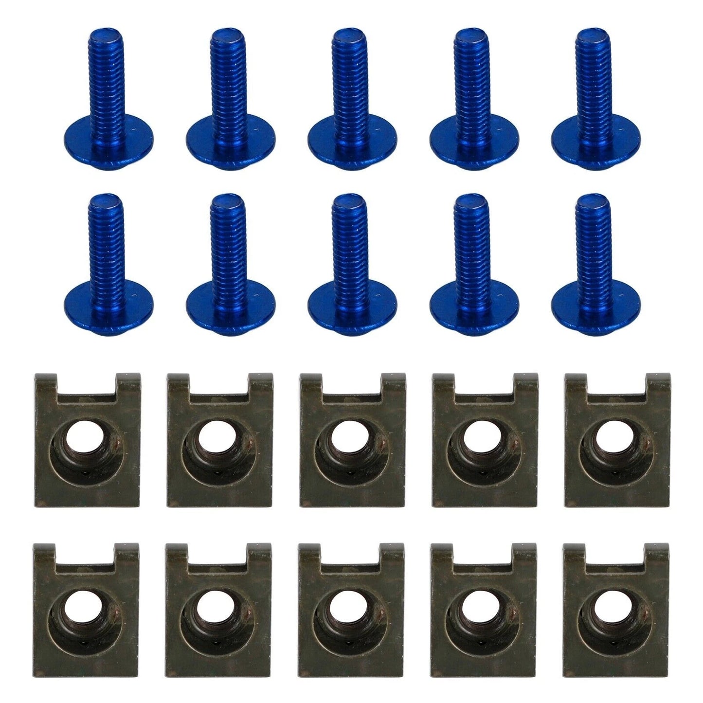 M6x20 Fairing Bolts for Motorcycle Car - Blue (F2) (2020-2023)