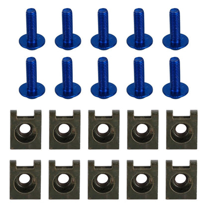 M6x20 Fairing Bolts for Motorcycle Car - Blue (F2) (2020-2023)
