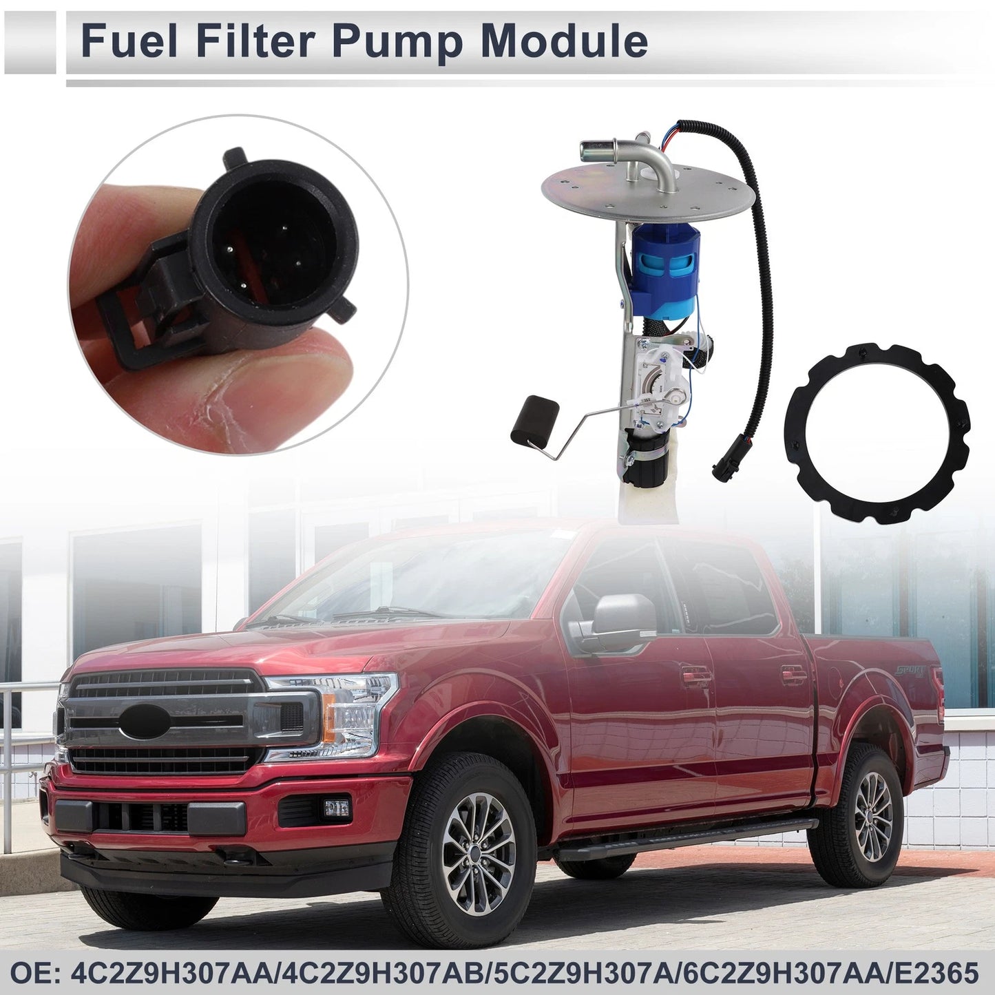 Fuel Pump Assembly for Ford E-150 E-250 4.6L 5.4L (2004-2008)