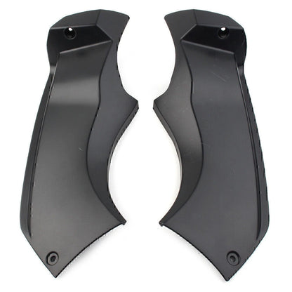 ABS Air Tube Covers for Kawasaki Ninja ZX-6R (2003-2004) Black