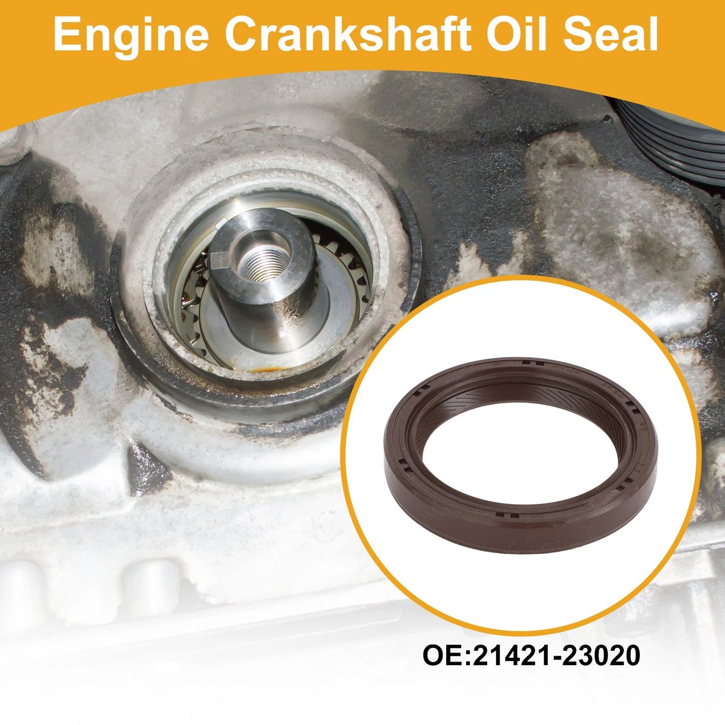 Front Crankshaft Oil Seal for Hyundai Elantra 1995-2010