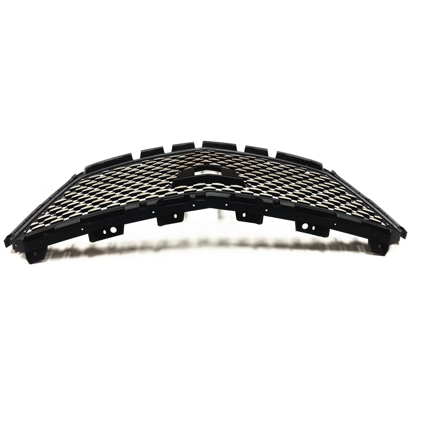1x Silver Front Upper Grille Cover for Cadillac XT5 (2016-2023)