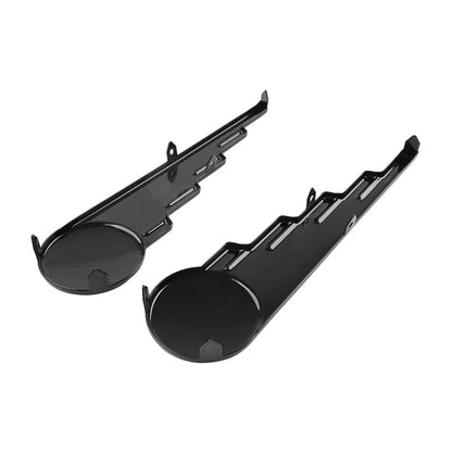 Black Saddlebag Trim Speed Ball Wing for Harley Touring Road King (2009-2023)