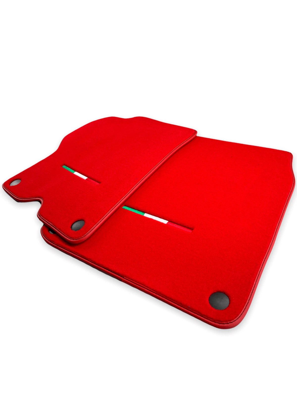 Red Floor Mats for Ferrari California Convertible 2008-2014 Italy Logo