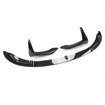 Front Bumper Lip Spoiler Splitter & Side Canard for BMW F80 M3 F82 (2015-2020)