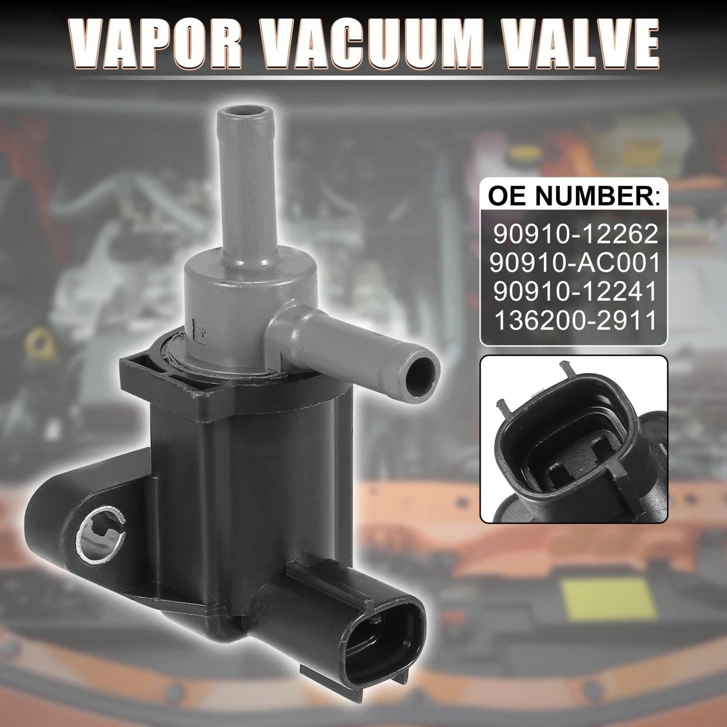 Vapor Canister Solenoid Valve for Toyota Tacoma (2005-2023)