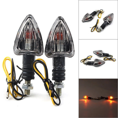 LED Triangle Turn Signal Lights for Yamaha Suzuki Motorcycles