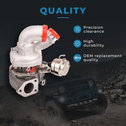 Turbo Charger GT1749V for Hyundai iLoad iMax H-1 CRDI D4CB (2007-2016)