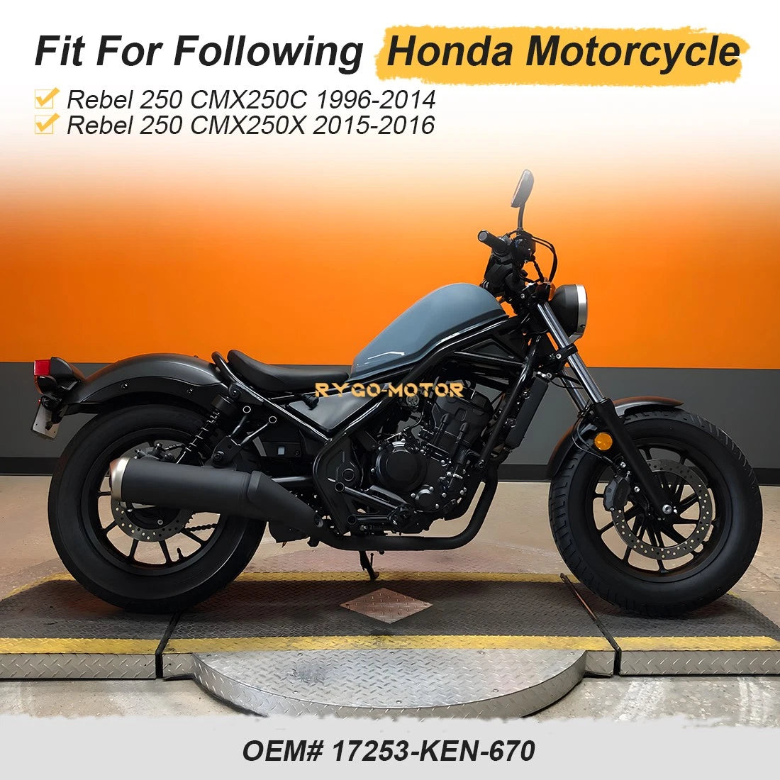 Air Cleaner Connecting Tube for Honda CMX250C Rebel 250 (1996–2016)