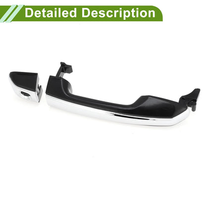 Exterior Door Handle Silver Tone for Toyota Lexus GX460 4Runner (2010-2023)