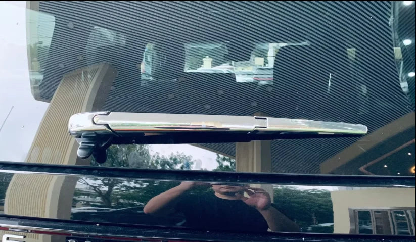 3 x ABS Chrome Rear Window Wiper Covers for Toyota Prado LC250 (2024-2025)
