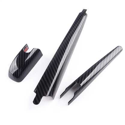 3x Carbon Fiber Rear Wiper Cover for Dodge Durango (2011-2020)