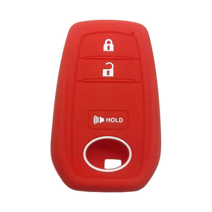 Red Remote Key Cover for Toyota Corolla, Prius, Cross, Prime (2020-2023)